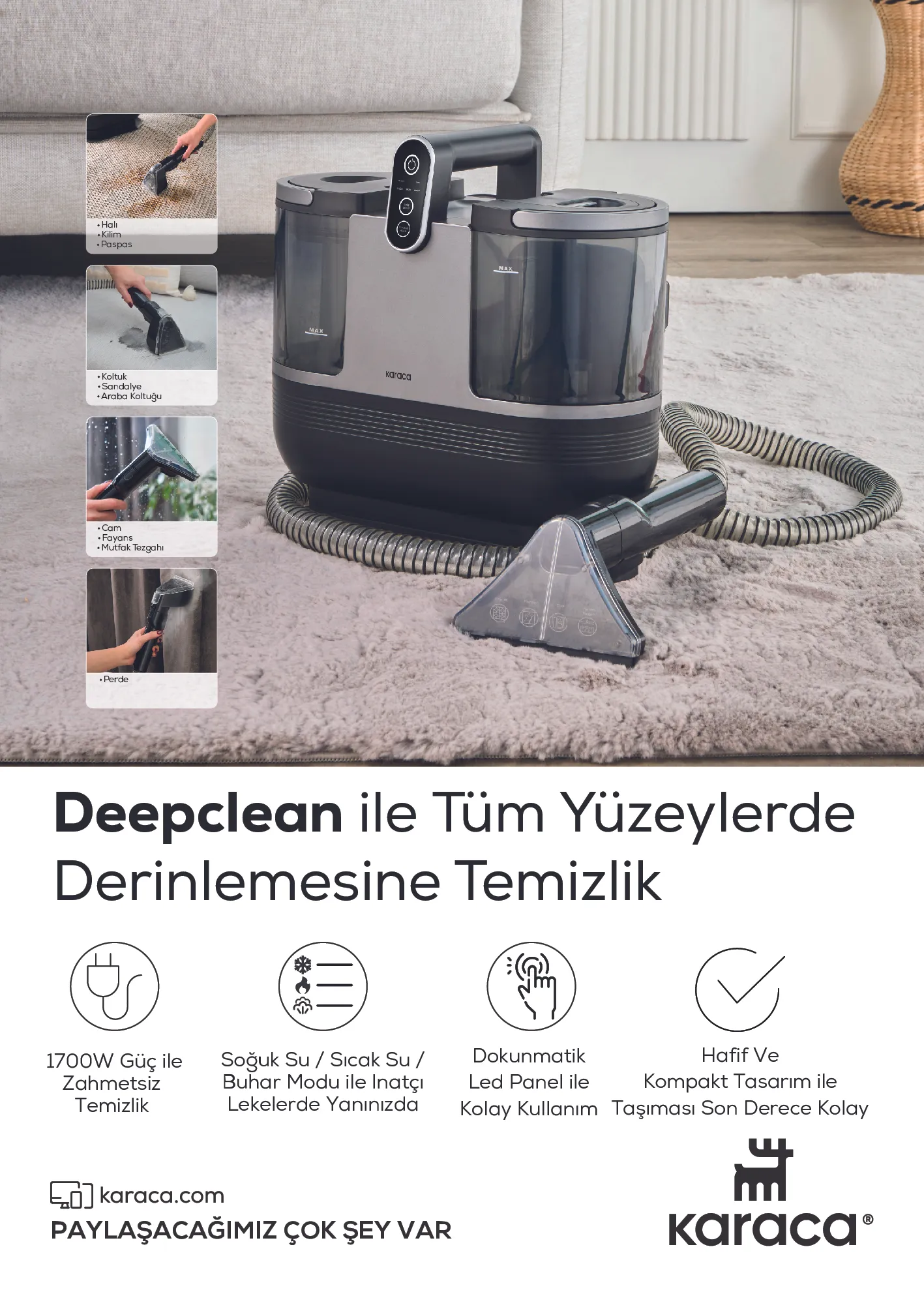 Başka Hiçbir Yerde Yok! İncelediğiniz bu ürüne sadece Karaca.com'dan ulaşabilirsiniz