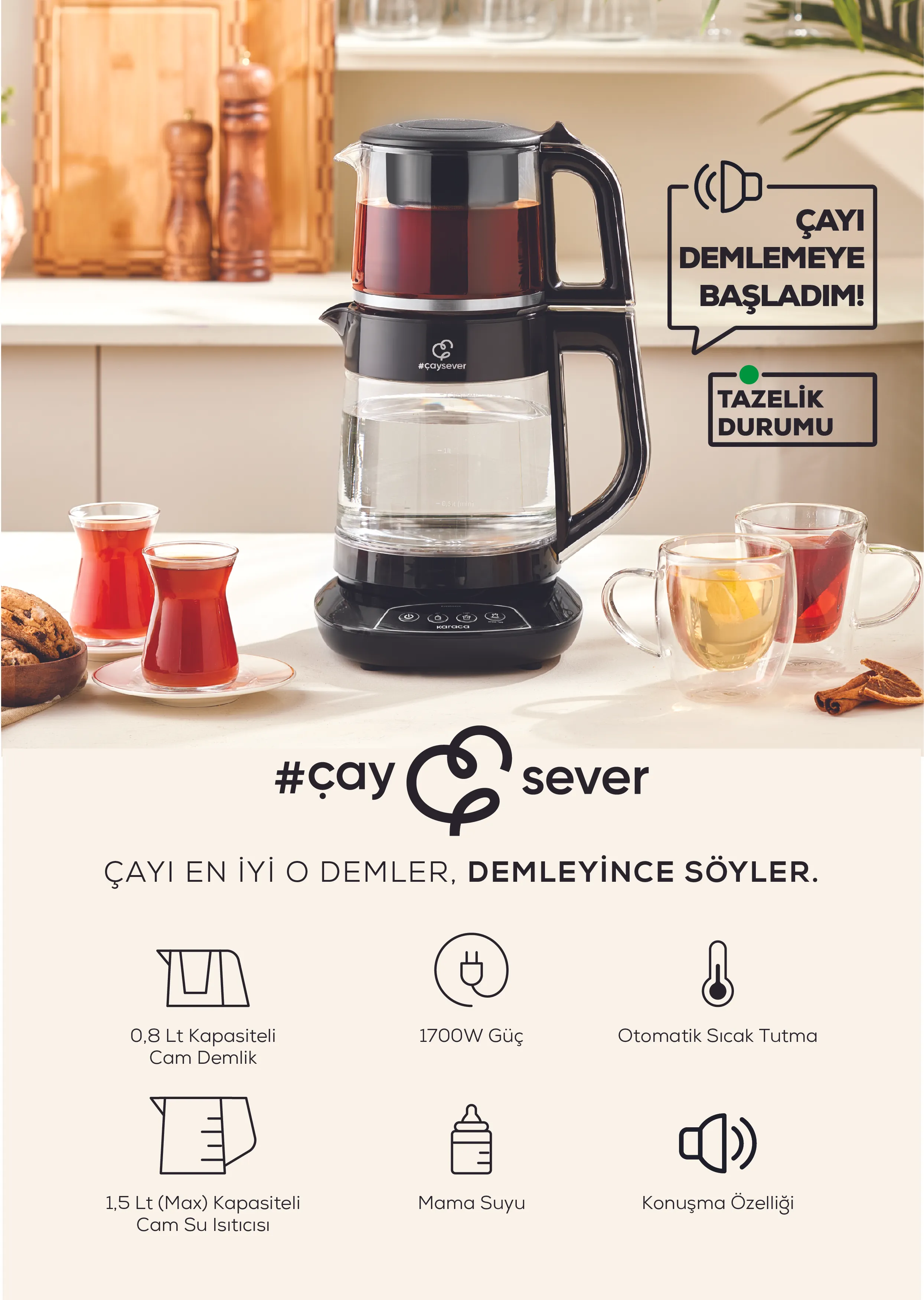 Başka Hiçbir Yerde Yok! İncelediğiniz bu ürüne sadece Karaca.com'dan ulaşabilirsiniz