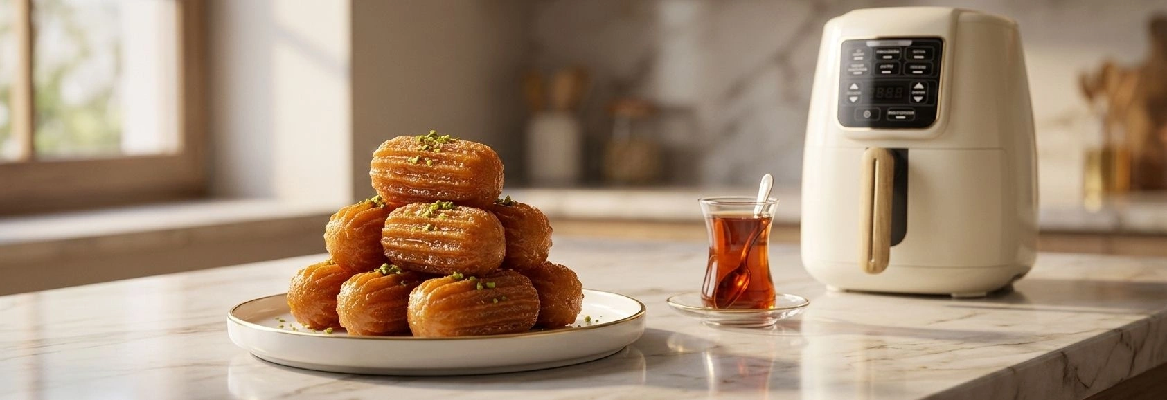 Airfryer'da 5 Dakikada Tulumba Tatlısı