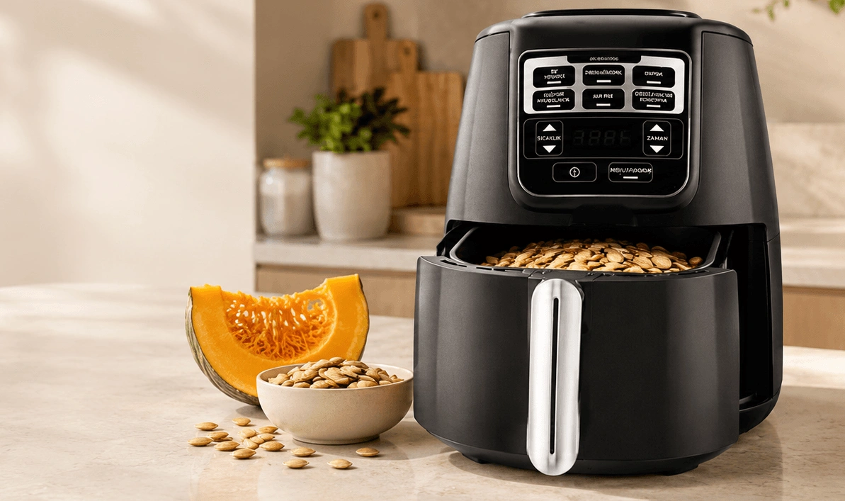 Airfryer'da Balkabağı Çekirdeği Nasıl Kavrulur?