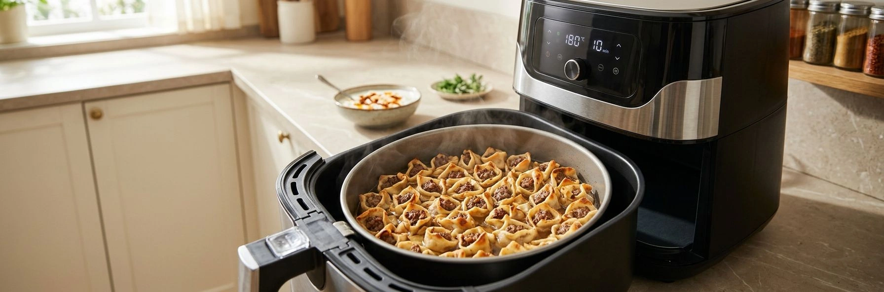 Airfryer'da Fırın Mantı Tarifi