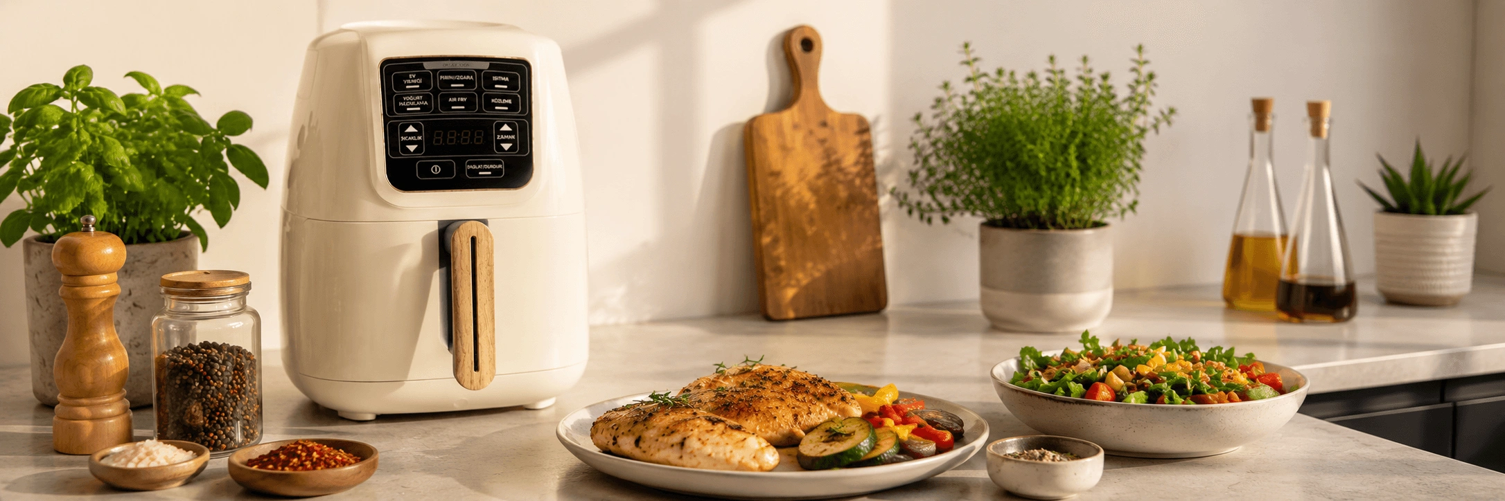 Airfryer'da Glutensiz Et Yemekleri