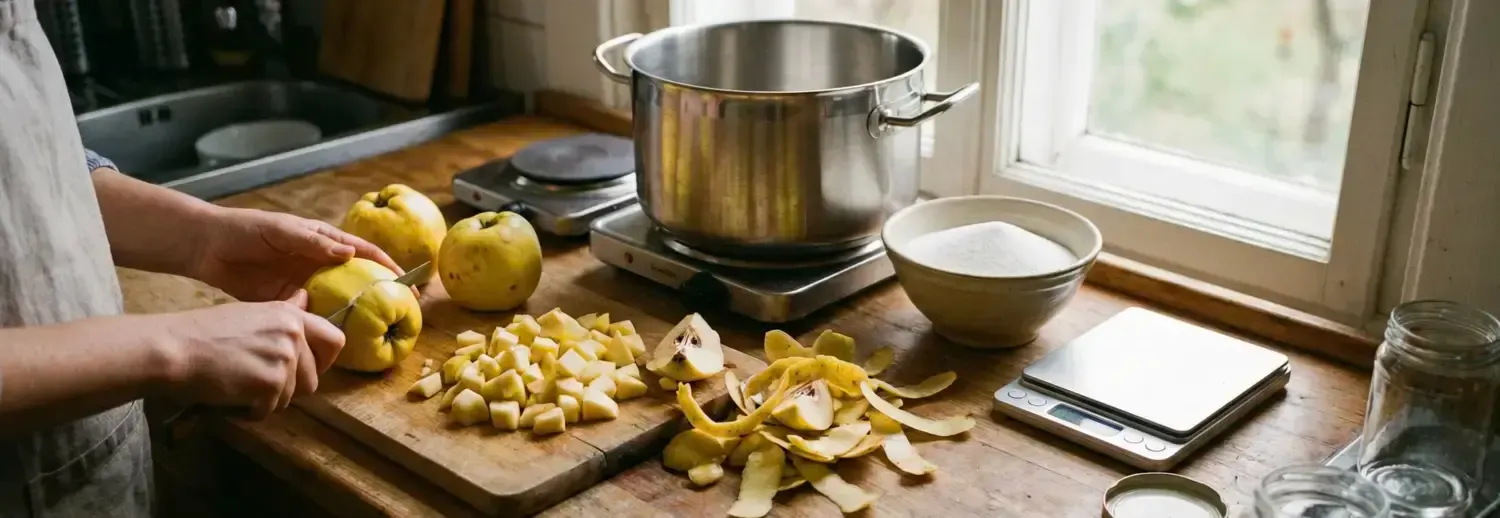 Ayva Reçeli Tarifi: Geleneksel Tat, Doğal Kıvam