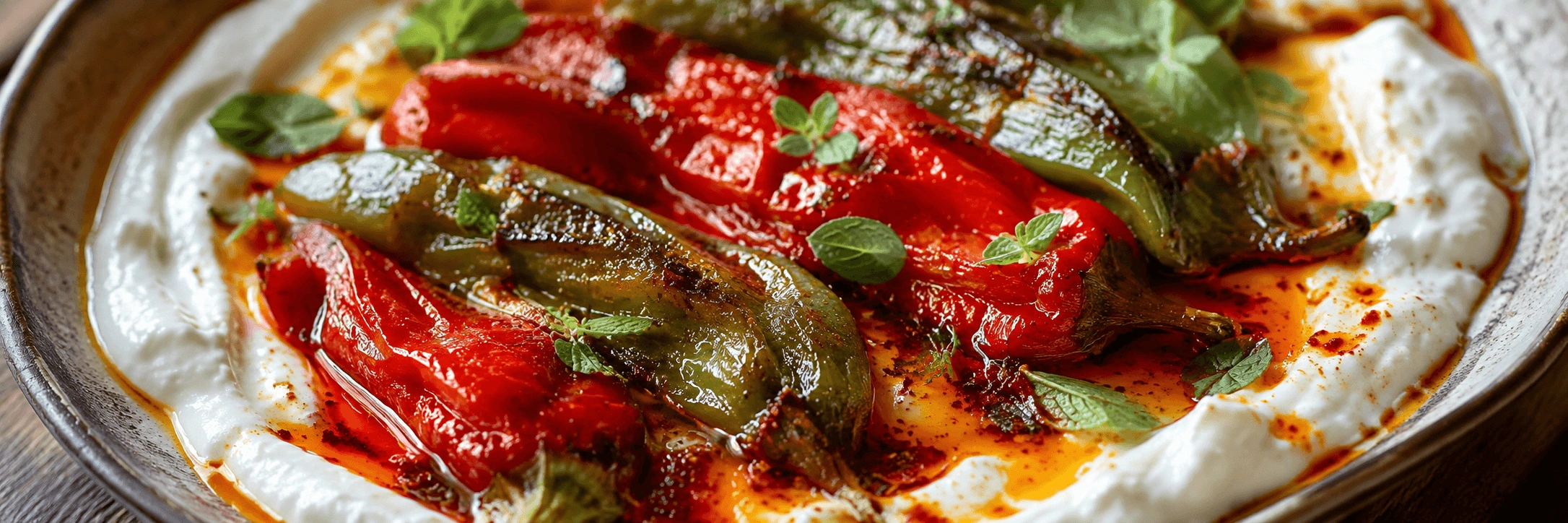 Antakya Usulü Yoğurtlu Biber Kızartması Tarifi