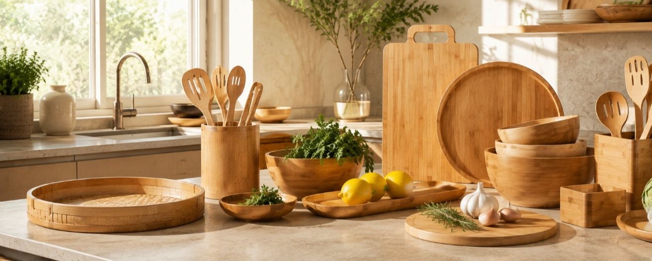 En Popüler Bambu Mutfak Ürünleri ve Kullanım Avantajları