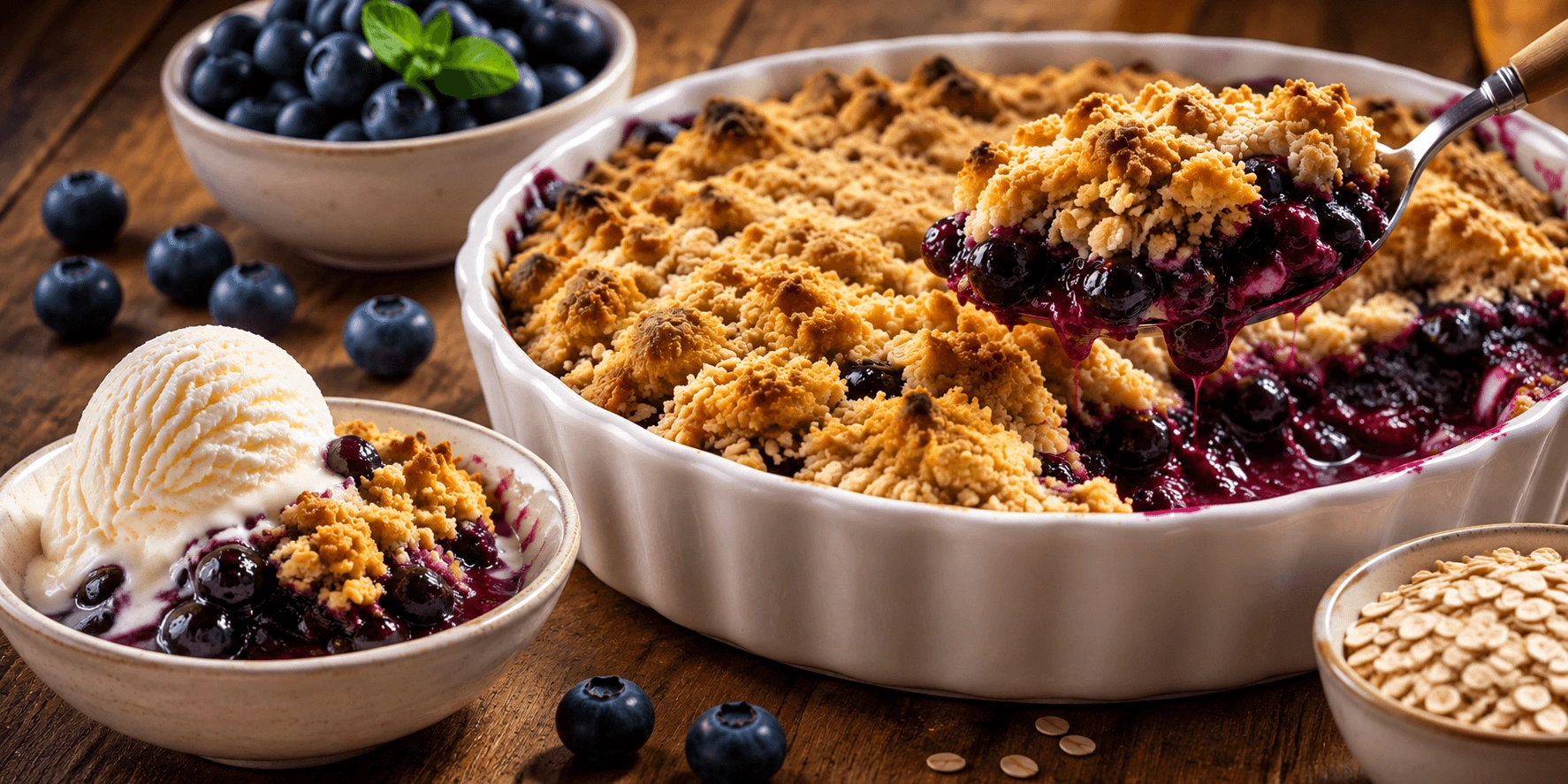 Yabanmersinli Crumble Tarifi ve Çıtır Üst Katmanın Sırrı
