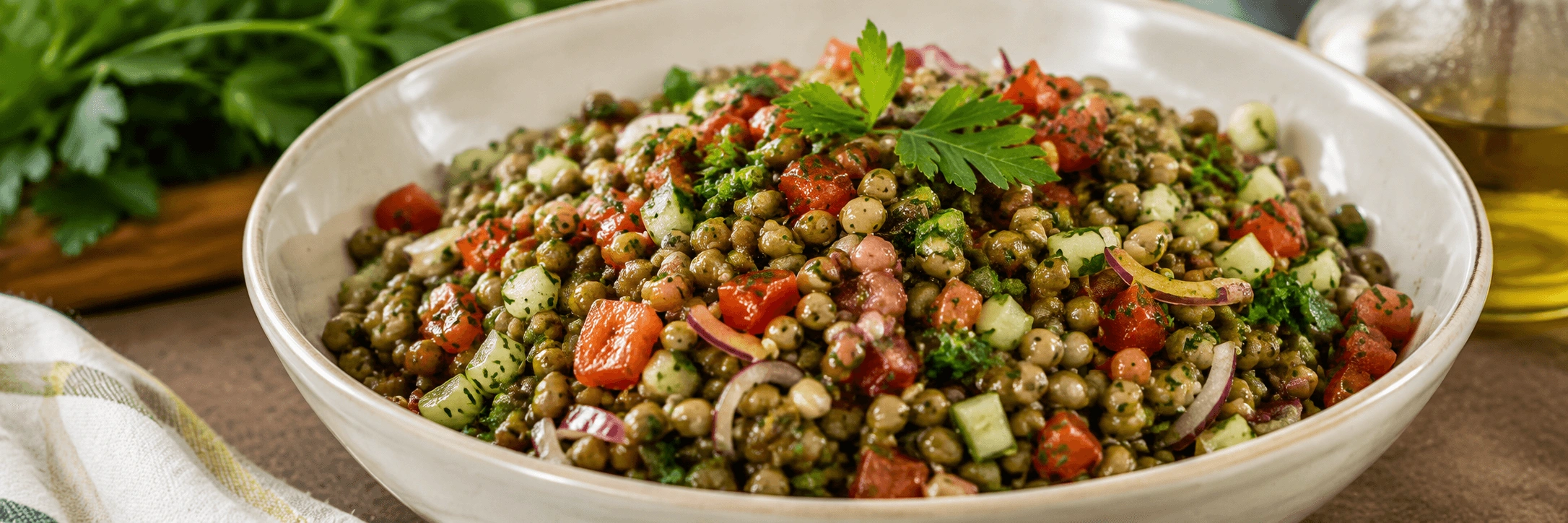 Protein Deposu Maş Fasulyesi Salatası