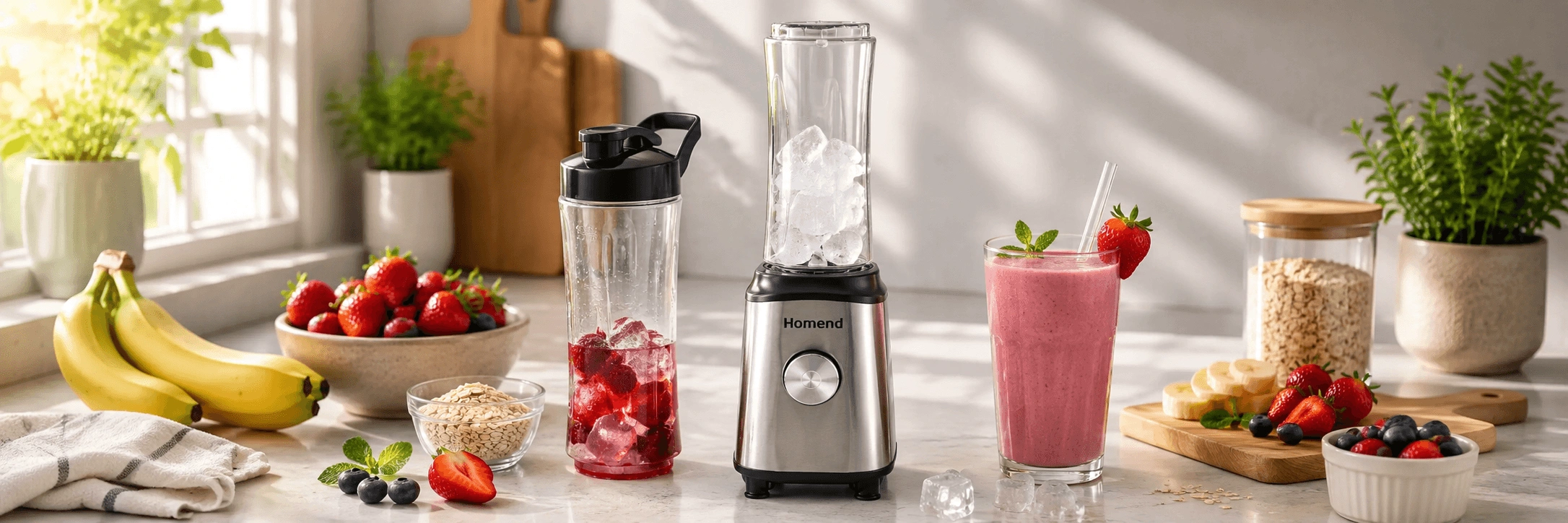 Hızlı İçecek Sunumları: Evdeki Malzemelerle 60 Saniyede Serinletici Smoothieler