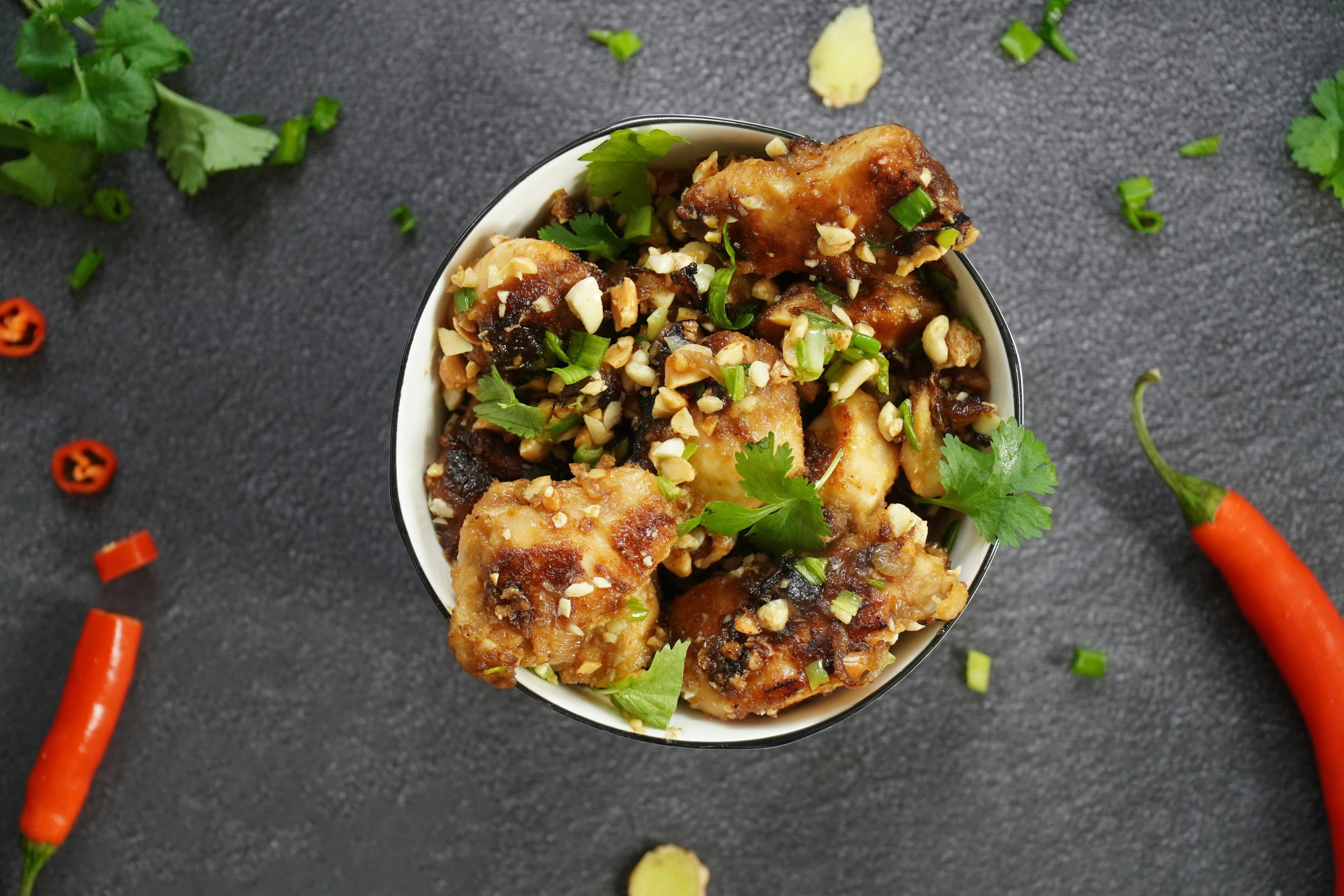 Çin Usulü Kung Pao Tavuk Tarifi