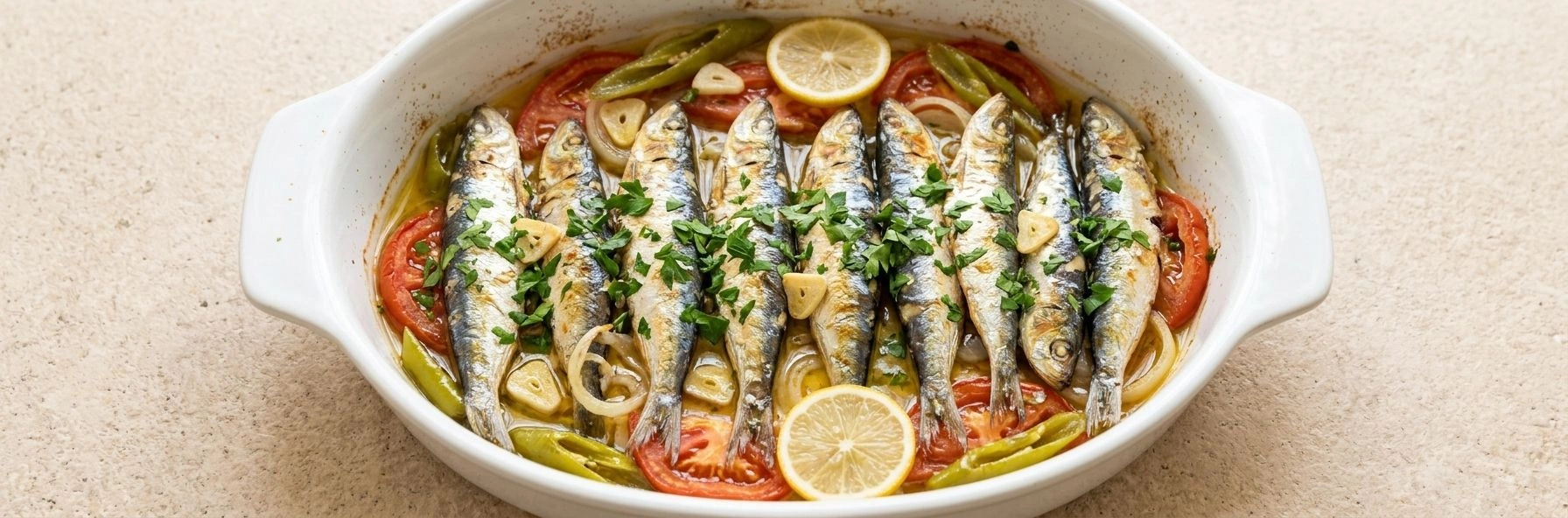 Fırında Sardalya Tarifi