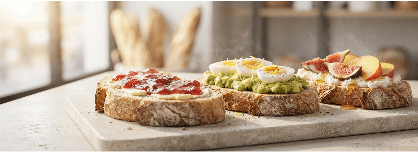 Fransız Tartine Kahvaltısı Tarifi: Açık Tostun En Şık Hali