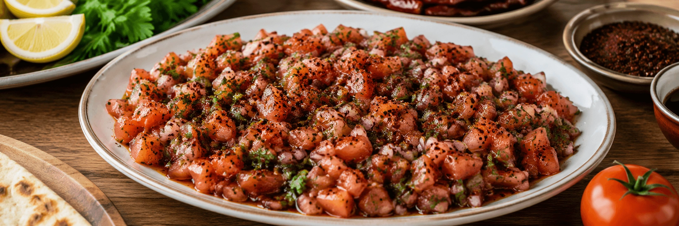 Şanlıurfa Usulü Acılı Domates Salatası Tarifi