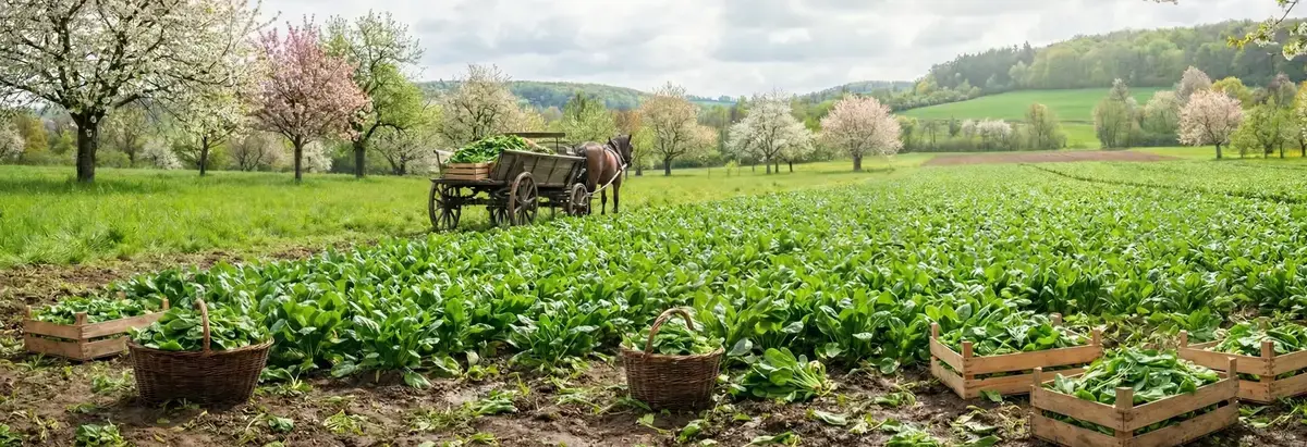 Ispanak Olgunlaşma ve Ekilme Dönemleri