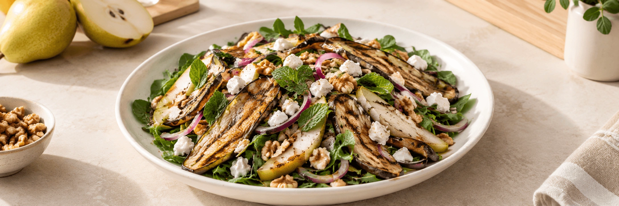 Armutlu Izgara Patlıcan Salatası