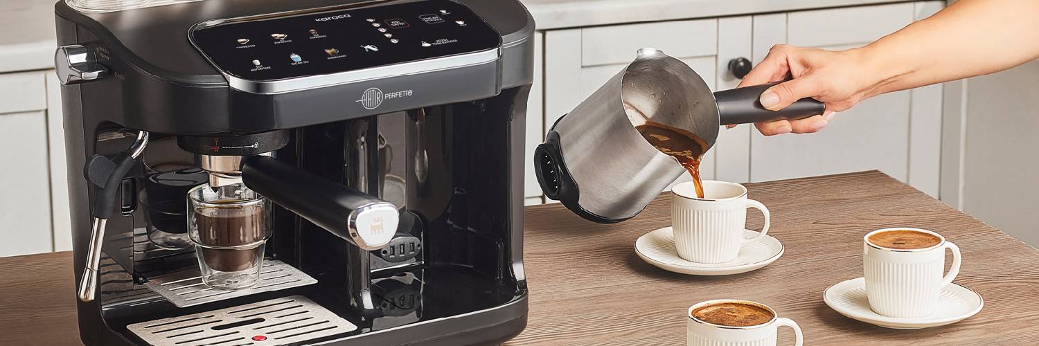 Hatır Perfetto: Aynı Anda Türk Kahvesi ve Espresso Yapabilen Kahve Makinesi