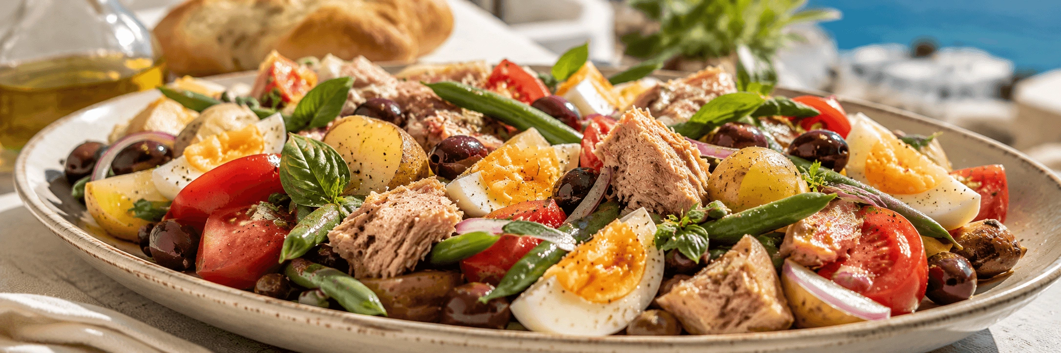 Fransız Niçoise Salatası: Akdeniz Mutfağının Hafif Klasiği