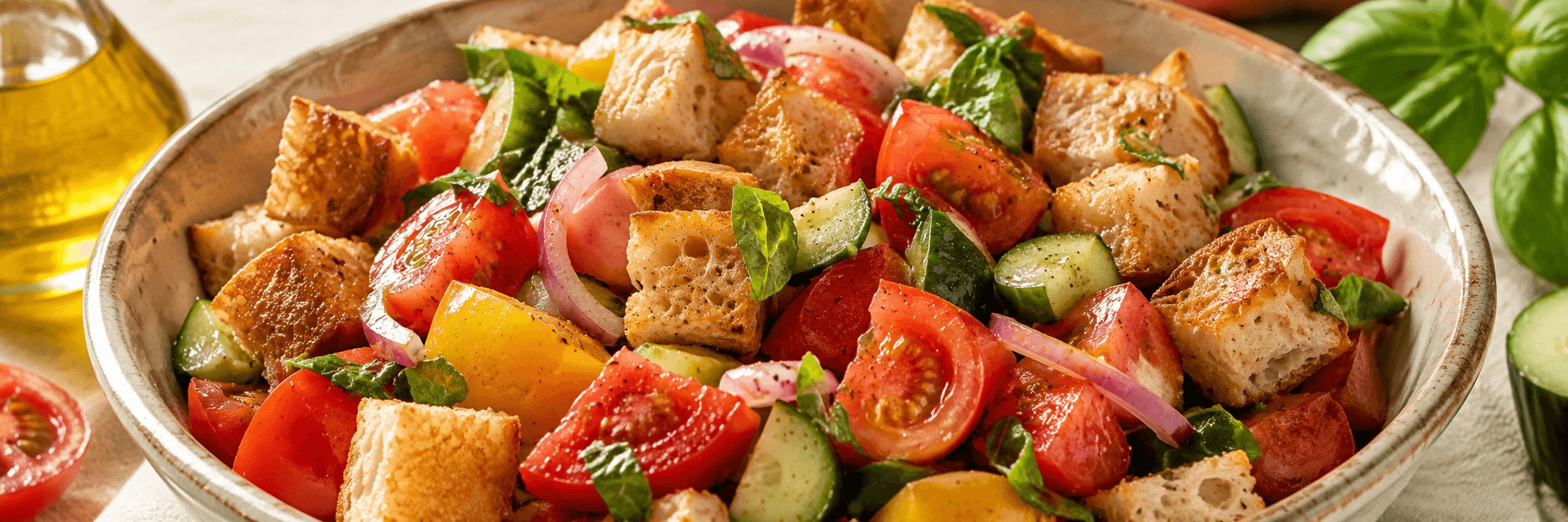 İtalyan Panzanella Salatası: Toskana'nın Ekmekli Klasiği