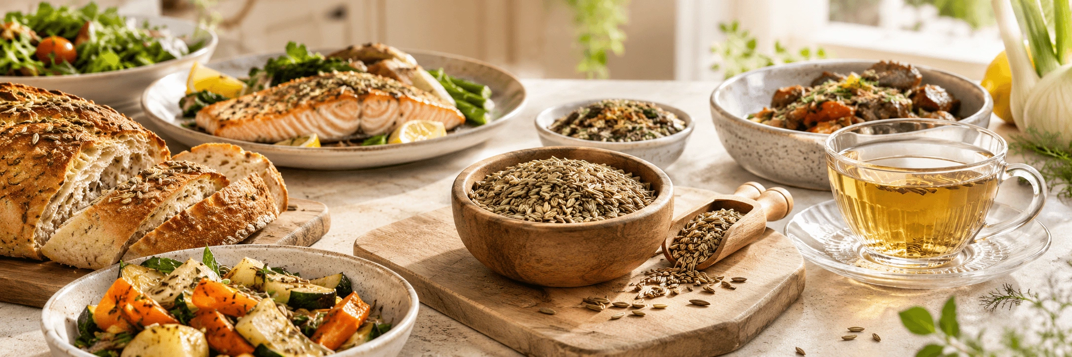 Rezene Tohumu Neye Konur? Çay, Ekmek ve Balık Yemeklerinde Kullanımı