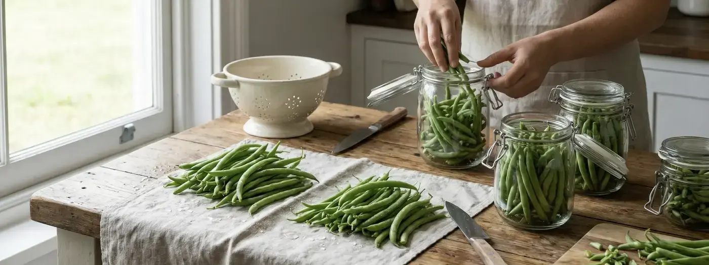 Taze Fasulye Saklama Yöntemleri: Çiğ ve Pişmiş Taze Fasulyeler Nasıl Saklanır?