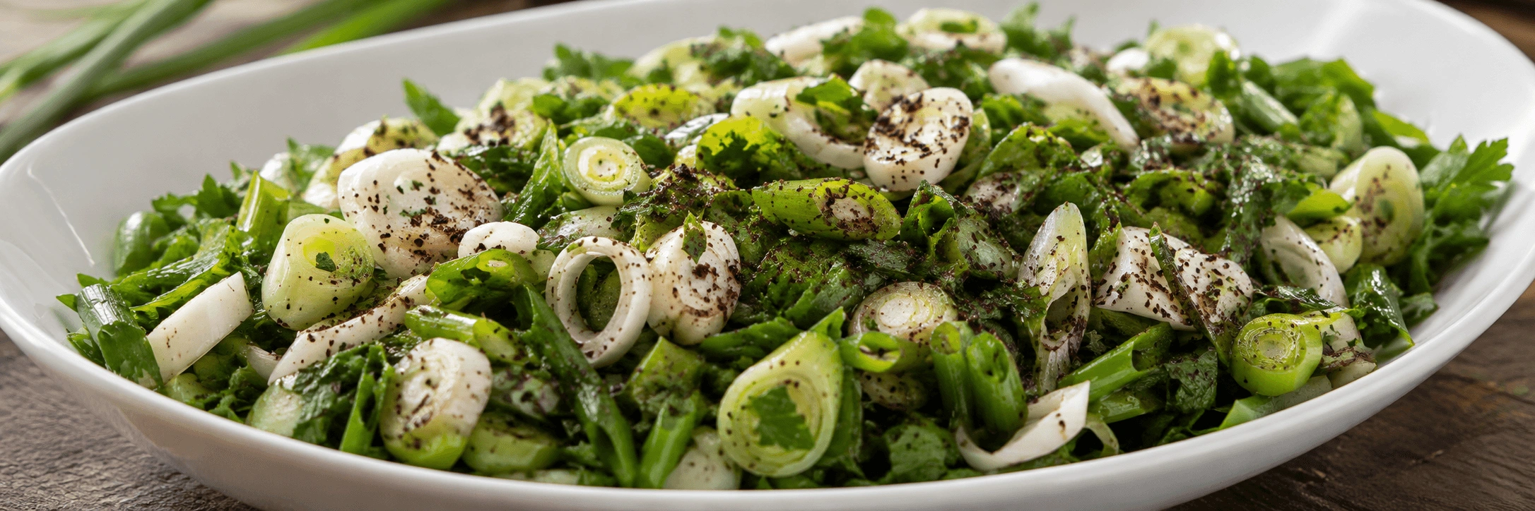 Taze Soğan Salatası Tarifi