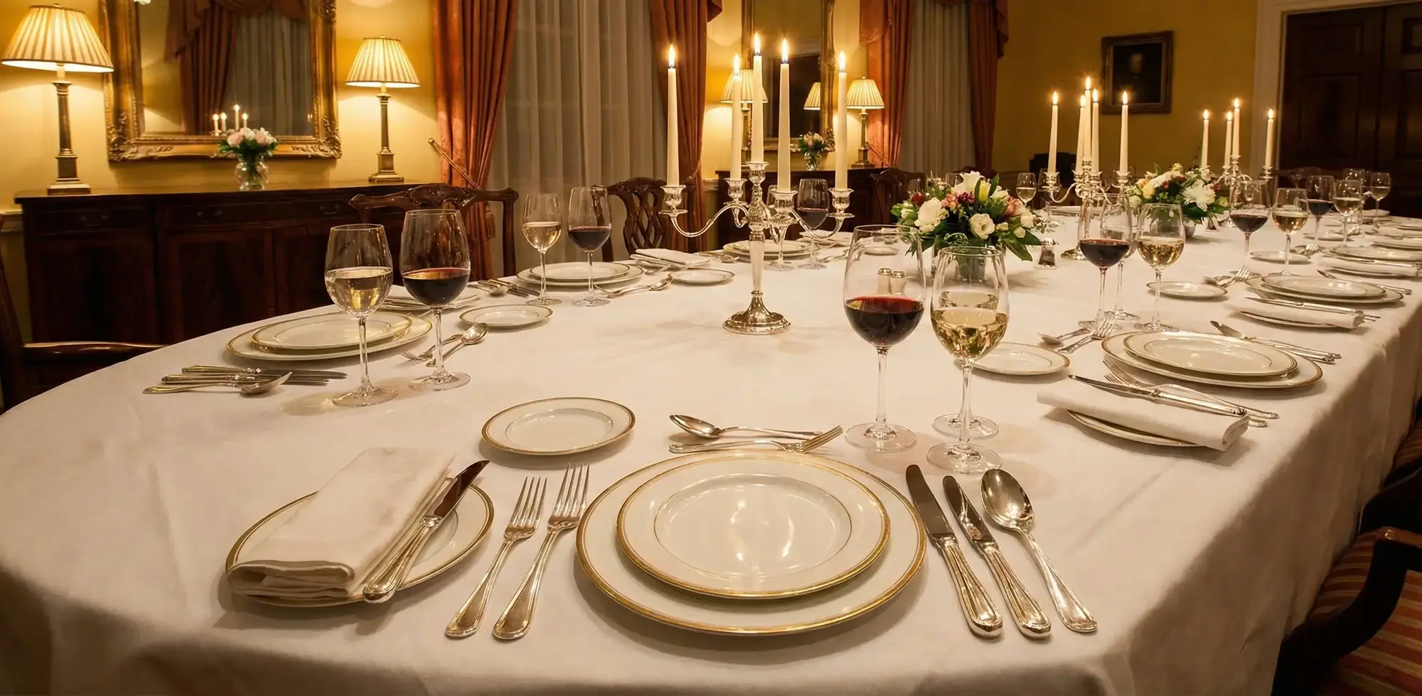 Resmi Bir Akşam Yemeğinde Çatal Bıçak Düzeni Nasıl Olmalı?