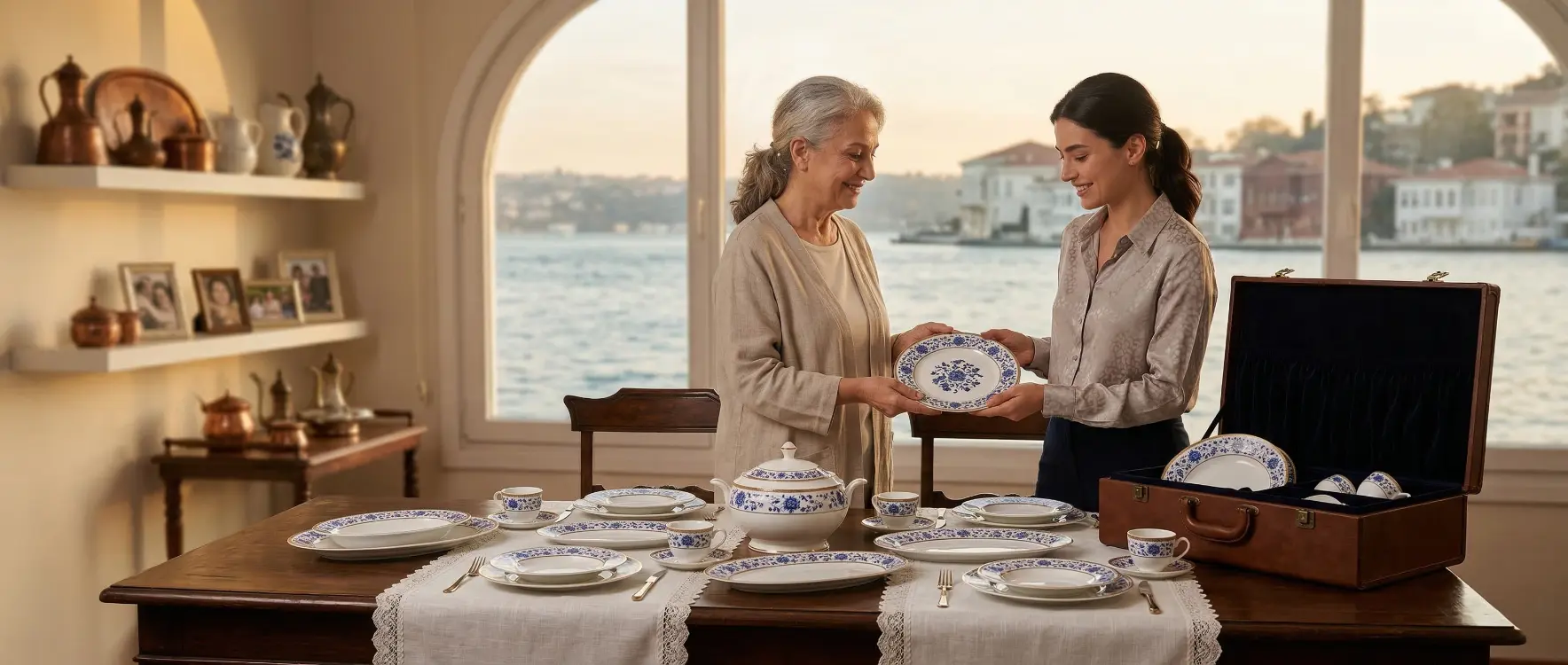 Anneden Kıza Geçen Miras: Zamansız Porselen Desenleri