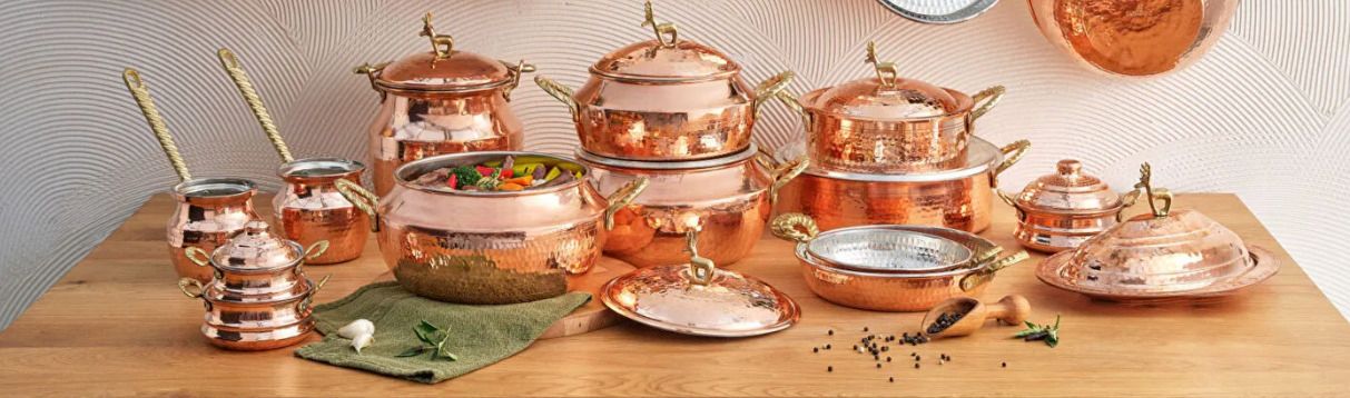 Bakırın Kullanım Alanları: Ev Ürünleri ve Mutfak Ekipmanları