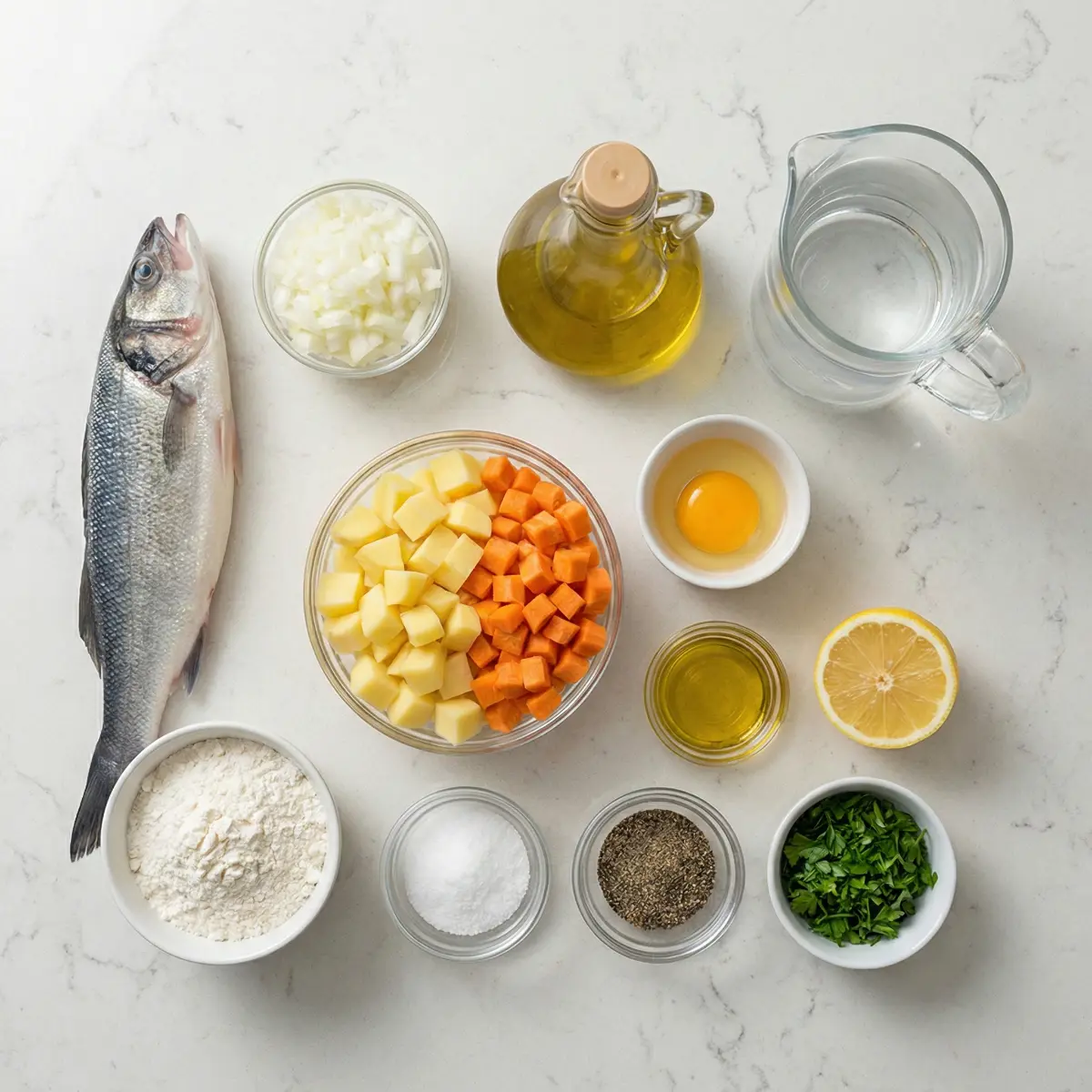 Balık Çorbası Tarifi Malzemeleri