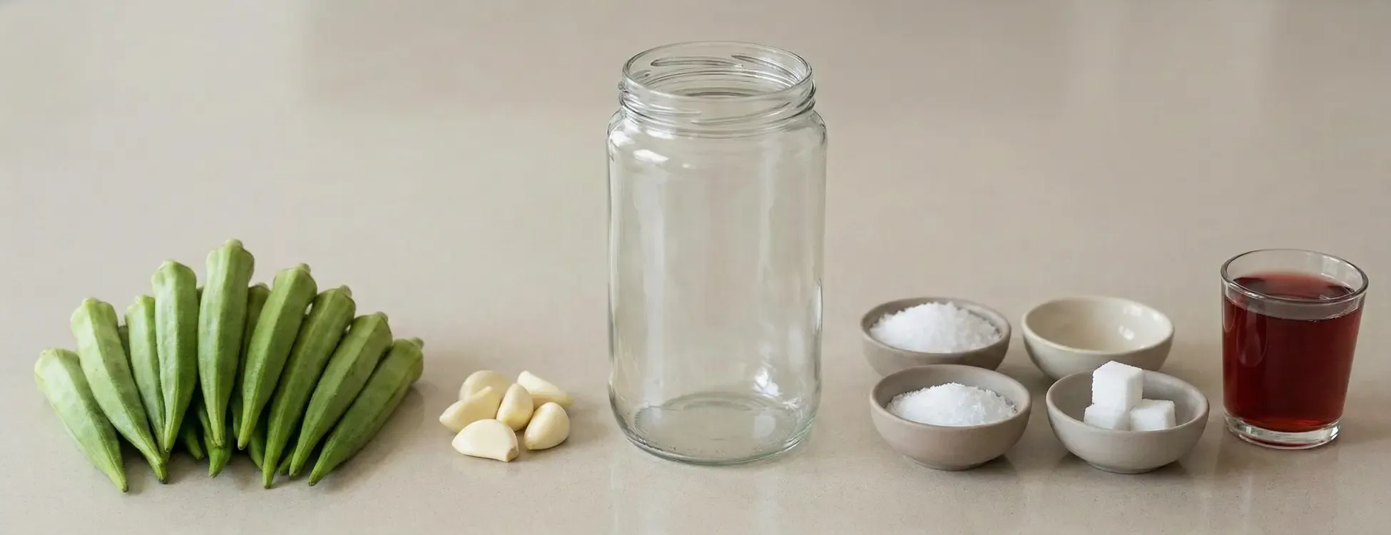 Salyalanmayan Kütür Kütür Bamya Turşusu Nasıl Yapılır?