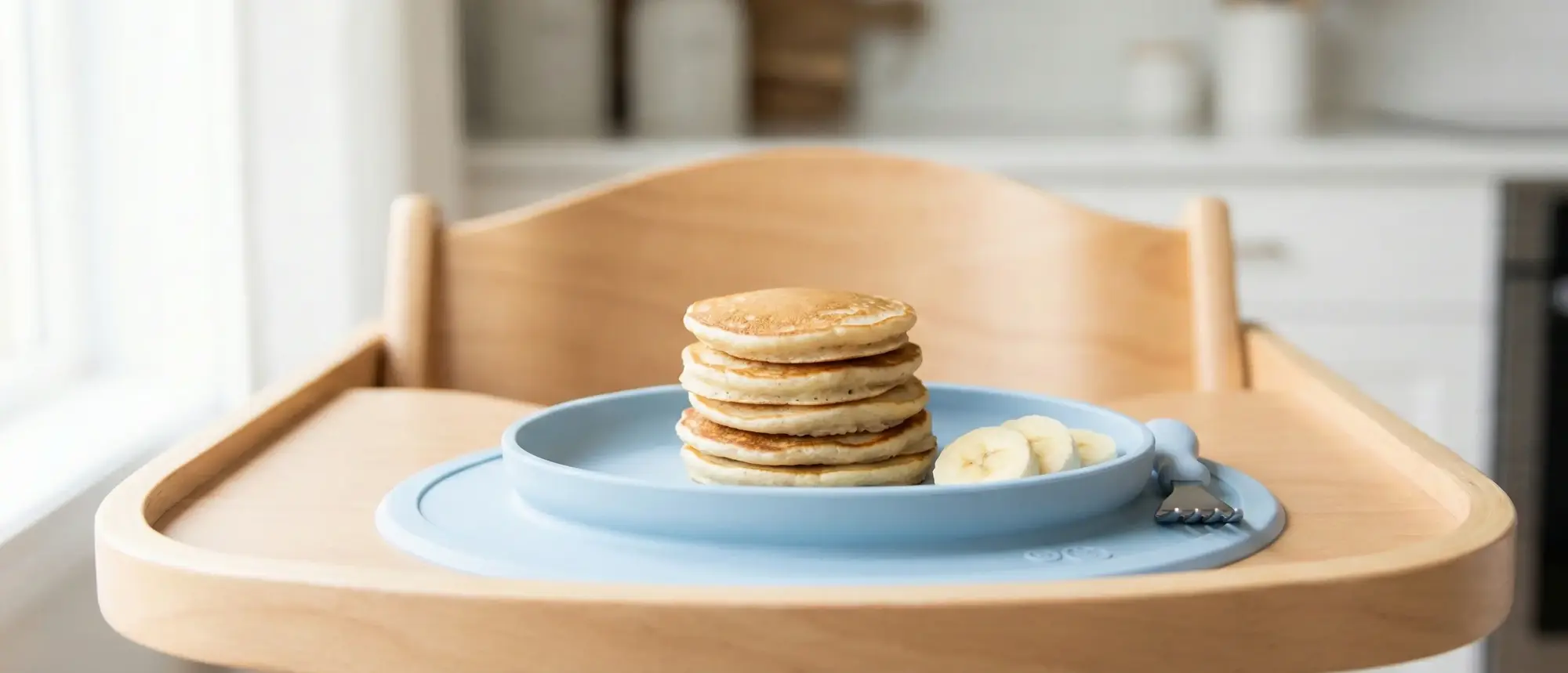 Şekersiz Yumuşacık ve Besleyici Muzlu Bebek Pankek Tarifi