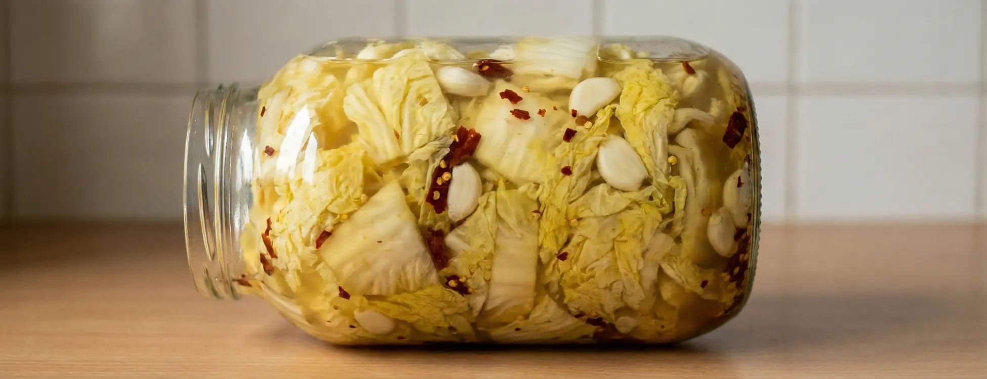 Kütür Kütür Ev Yapımı Beyaz Lahana Turşusu Tarifi