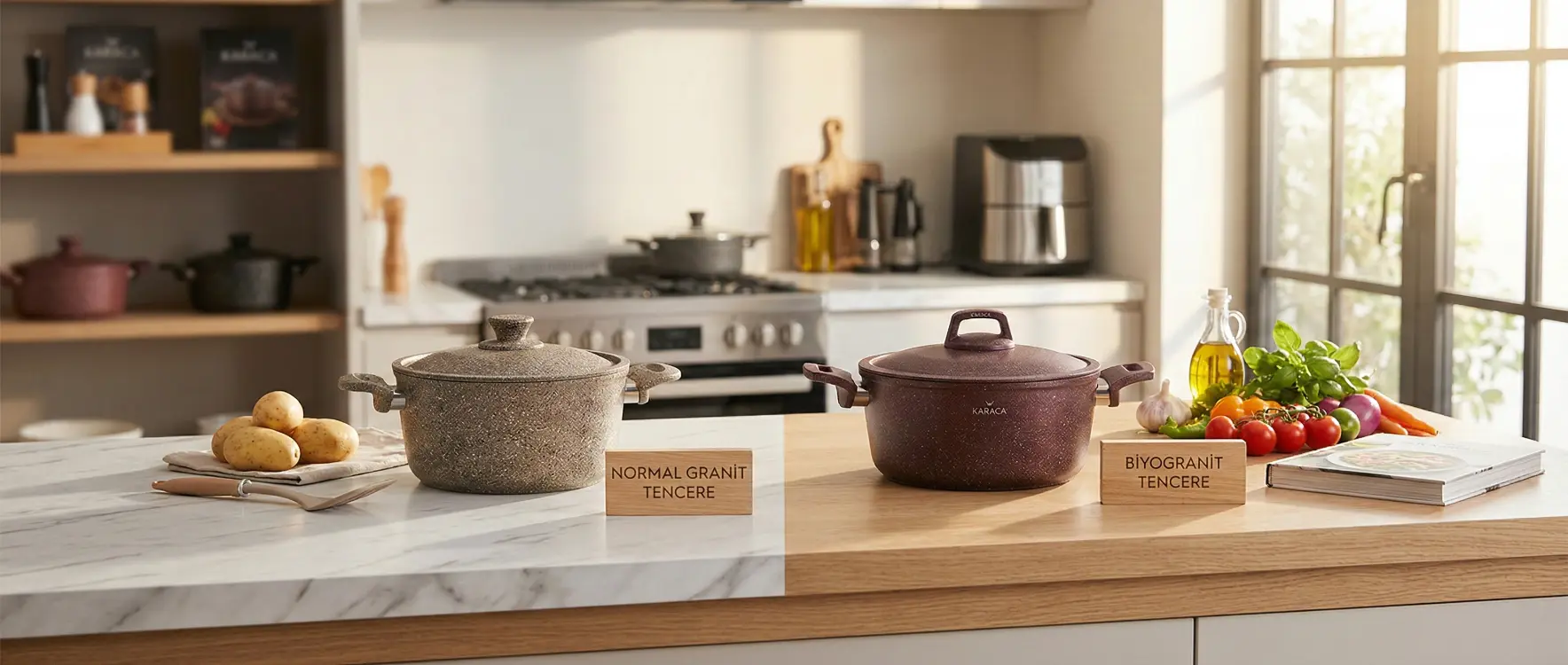 Biogranit ile Normal Granit Tencere Arasındaki Farklar Nelerdir?