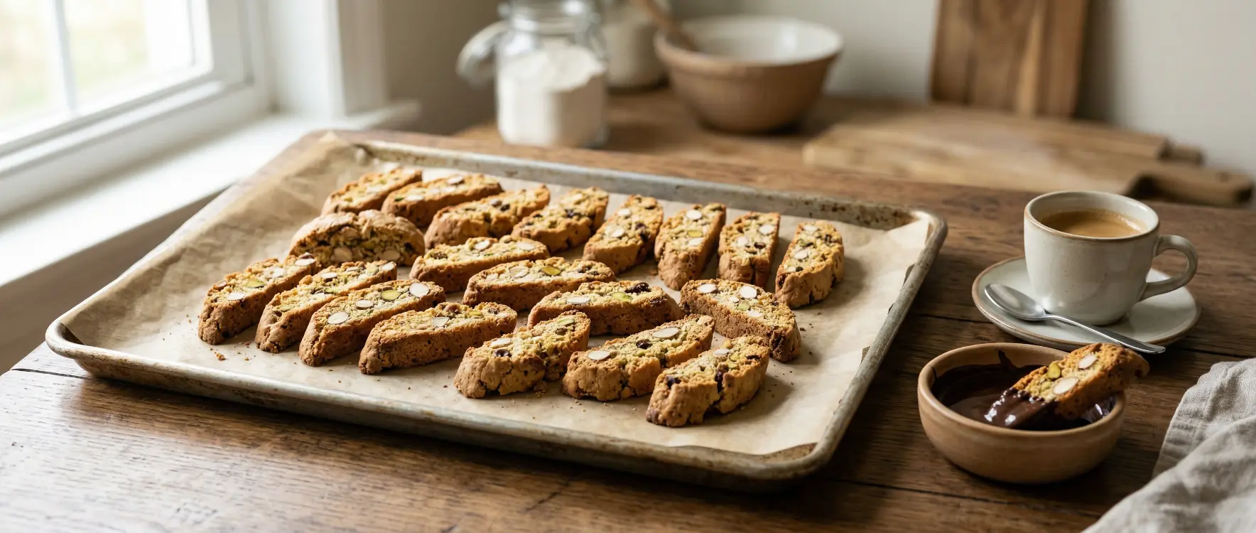 Ev Yapımı Biscotti Tarifi: Çıtır İtalyan Kurabiyesi