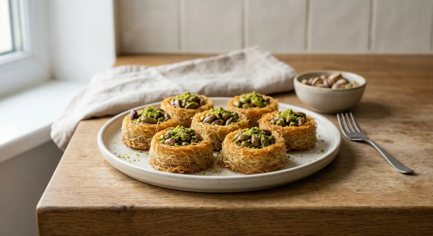 El Açması Çıtır Bülbül Yuvası Tatlısı Tarifi