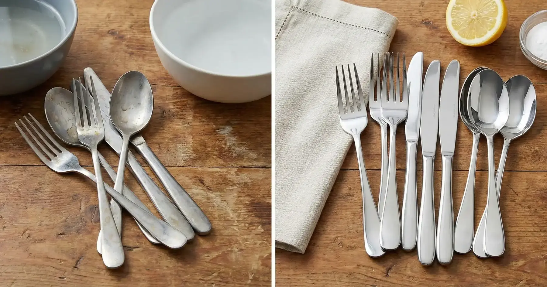 Matlaşan Çatal Bıçak Takımları Nasıl İlk Günkü Gibi Parlatılır?