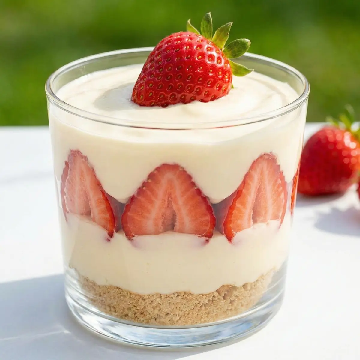 Çilekli Magnolia Tatlısı