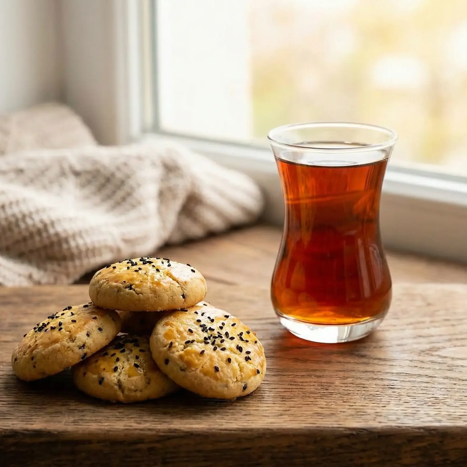 Çörek Otlu Kurabiye Tarifi