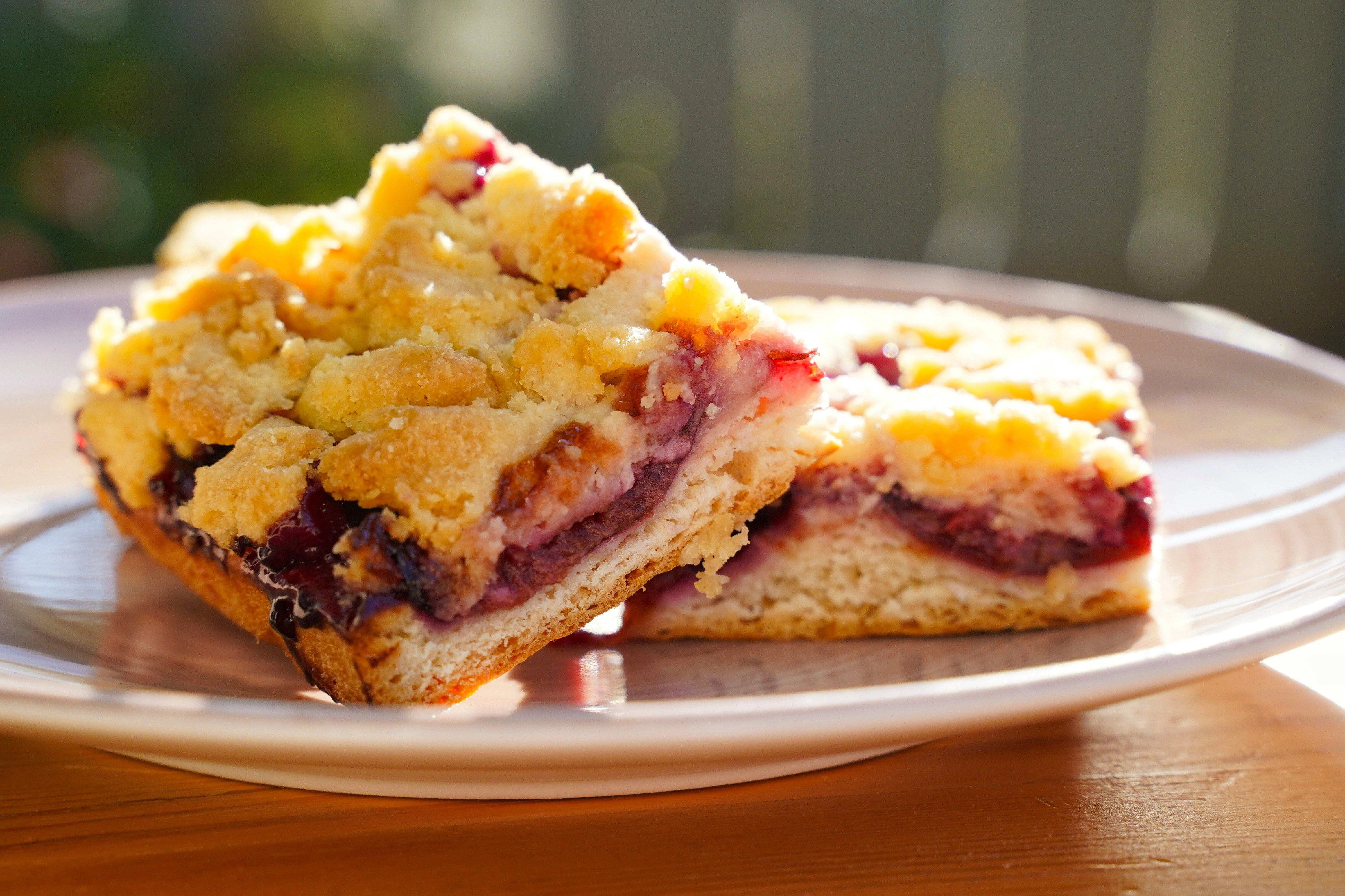 Vişneli Crumble Bar Tarifi
