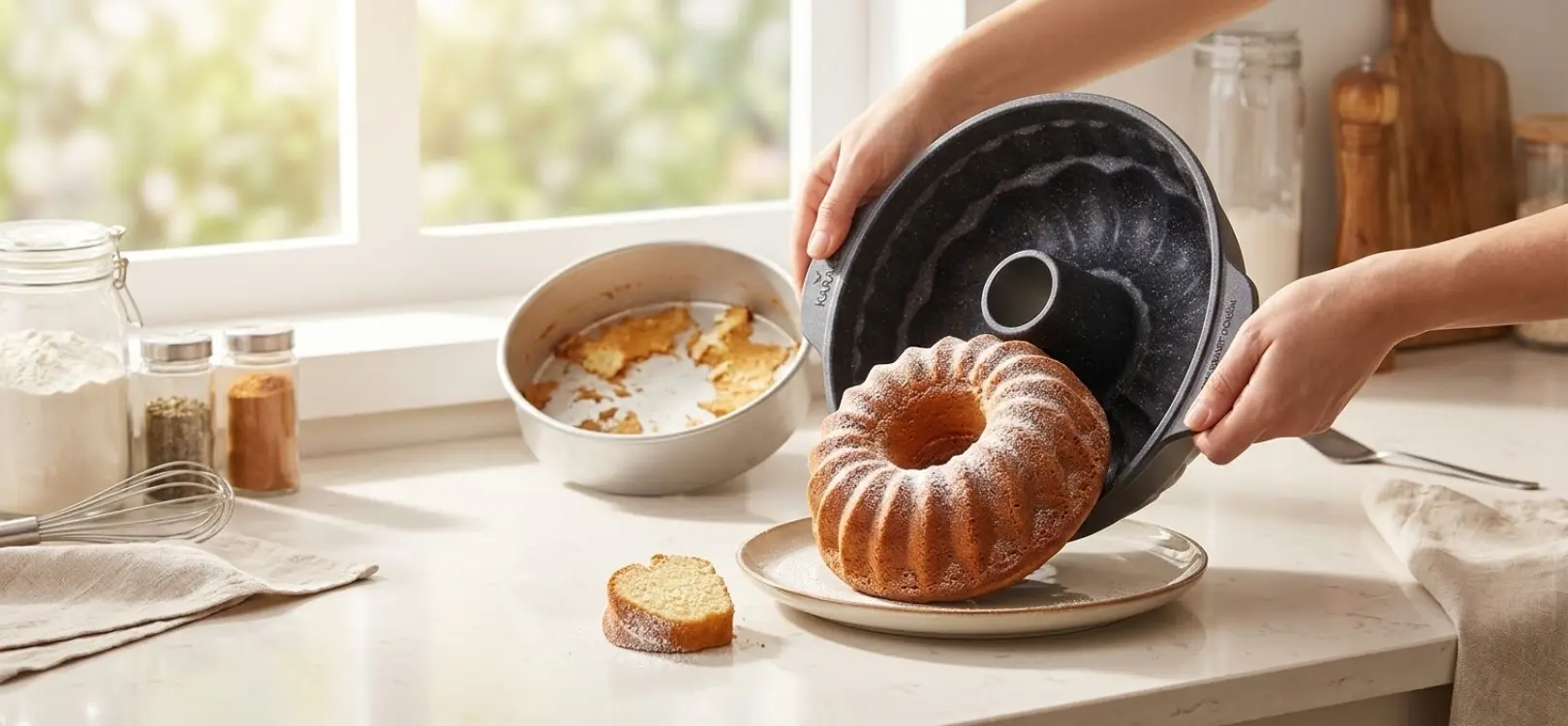 Ortası Çiğ Kalan ve Kalıptan Çıkmayan Kekler İçin Doğru Kalıp Seçimi