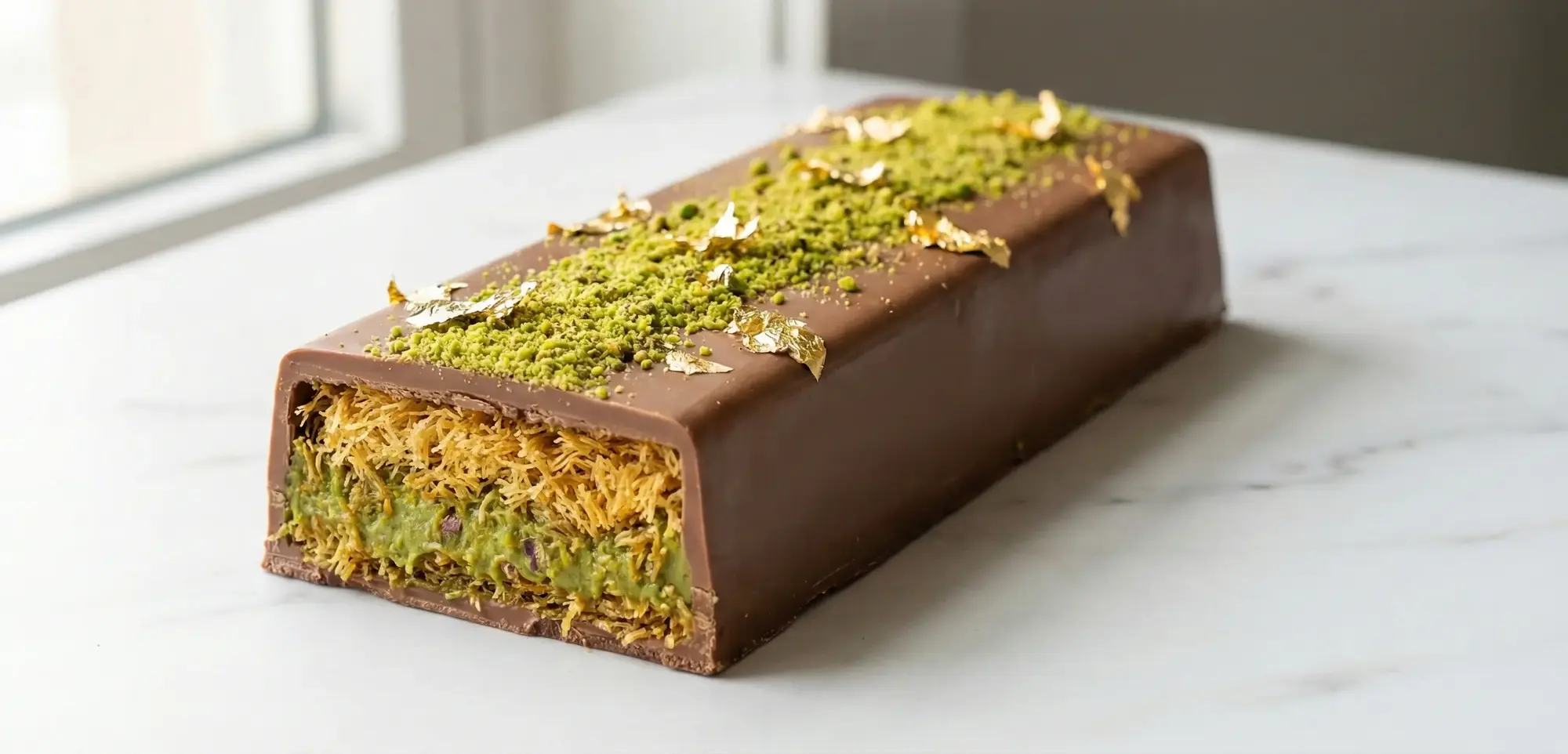 Ev Yapımı Çıtır Kadayıflı Orjinal Dubai Çikolatası Tarifi