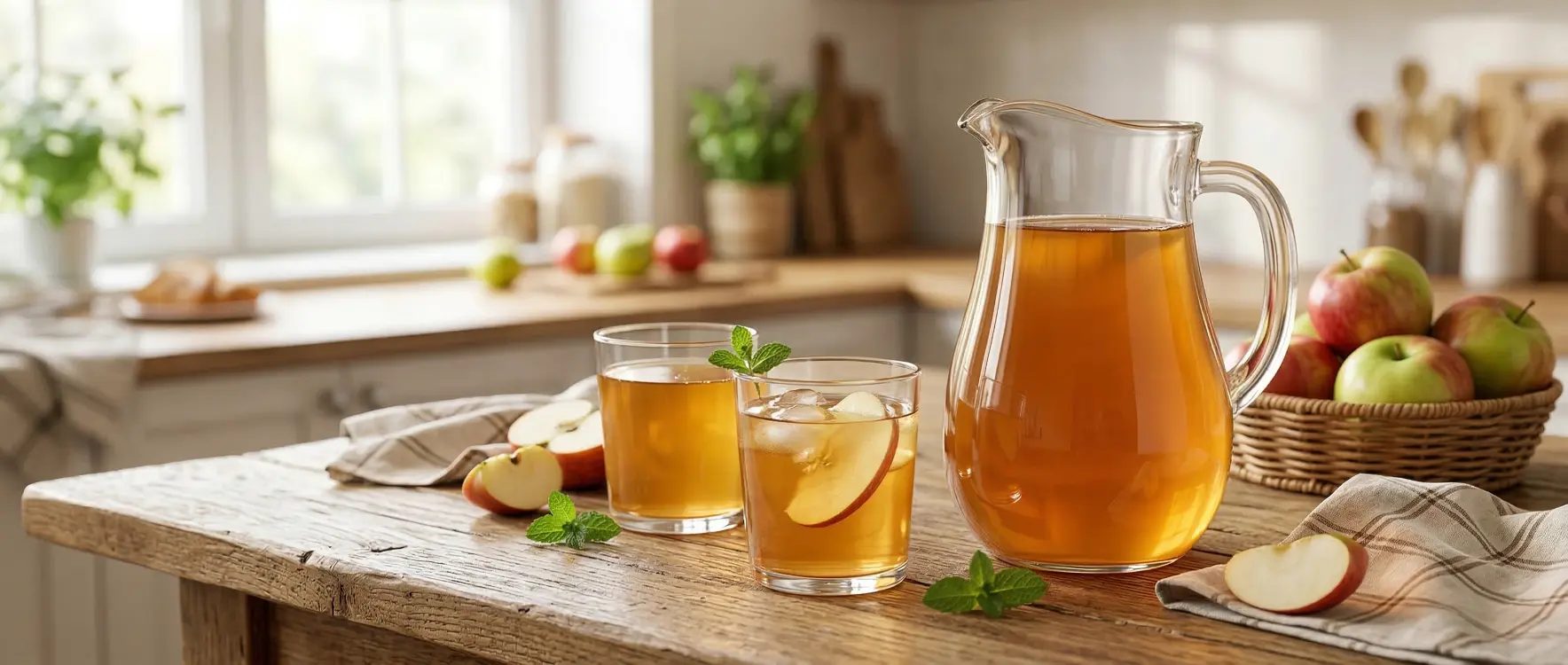 Doğal Tatlandırıcı Elma Suyu Nasıl Yapılır?