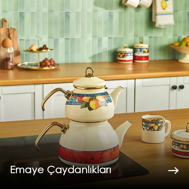 Emaye Çaydanlıklar