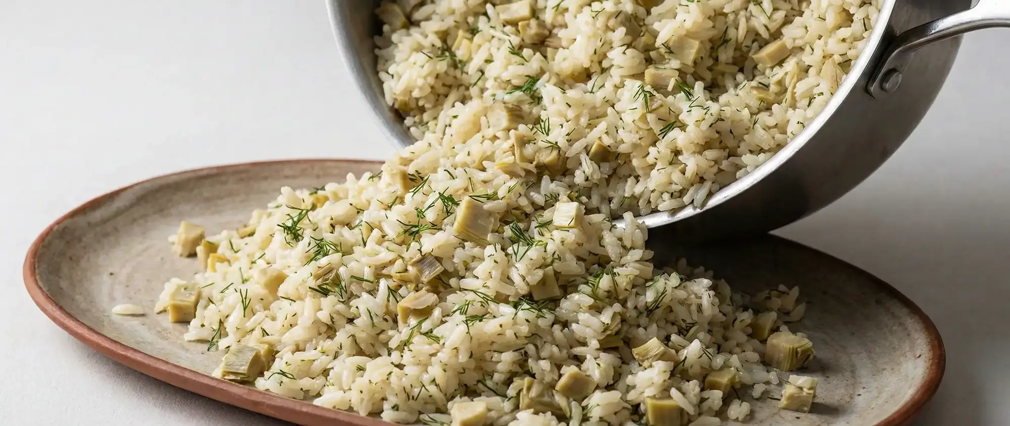 Ege Esintileri Taşıyan Tane Tane Dökülen Enginarlı Pilav Tarifi