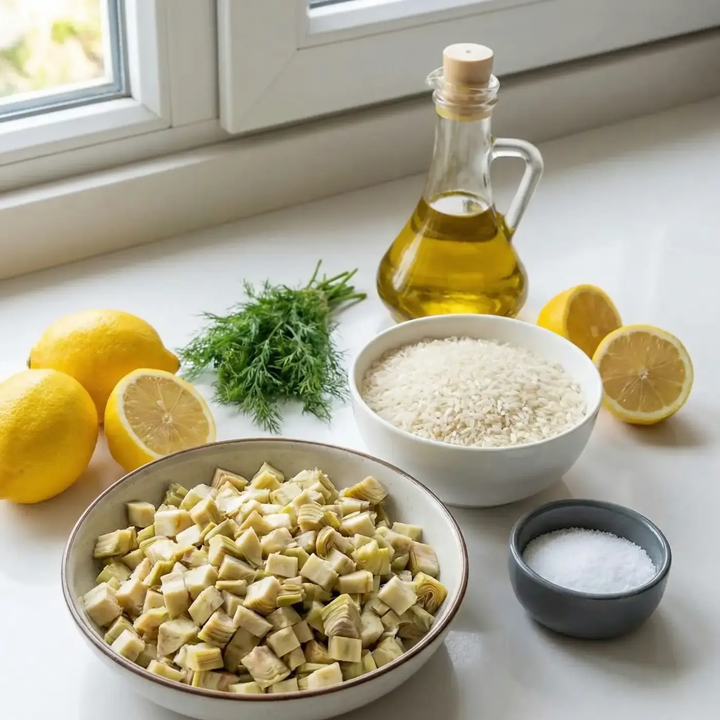 Enginarlı Pilav Malzemeleri