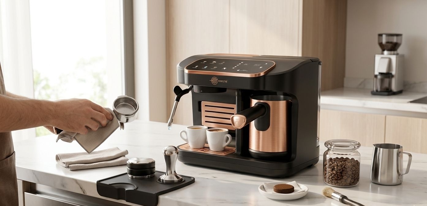 Espresso Makinesi Bakımı ve Temizliği İçin İpuçları