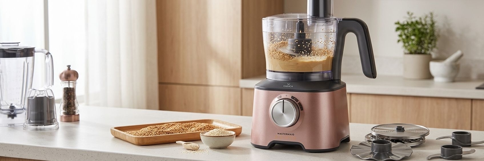 Mutfak Robotuyla Ev Yapımı Tahin ve Pekmez