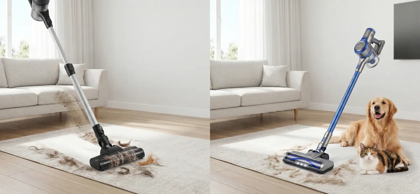 Evcil Hayvan Tüyleri İçin Dikey Süpürge Alırken "Emiş Gücü" Dışında Hangi Özelliklere Bakılmalı?