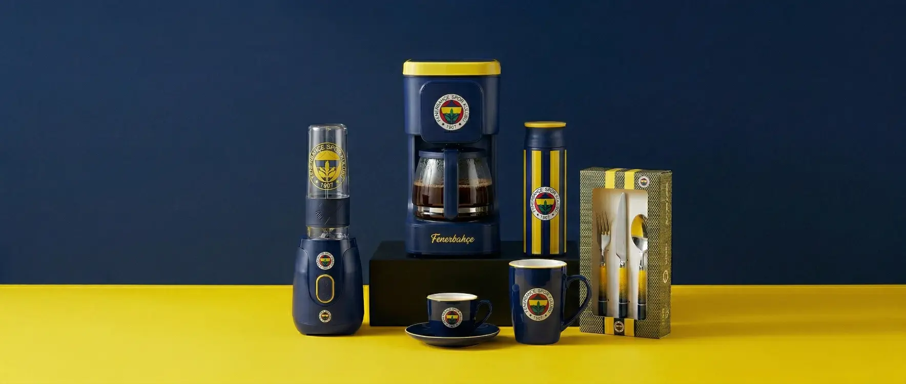 Karaca Fenerbahçe Koleksiyonu: Lacivert-Sarı Artık Mutfakta da Var