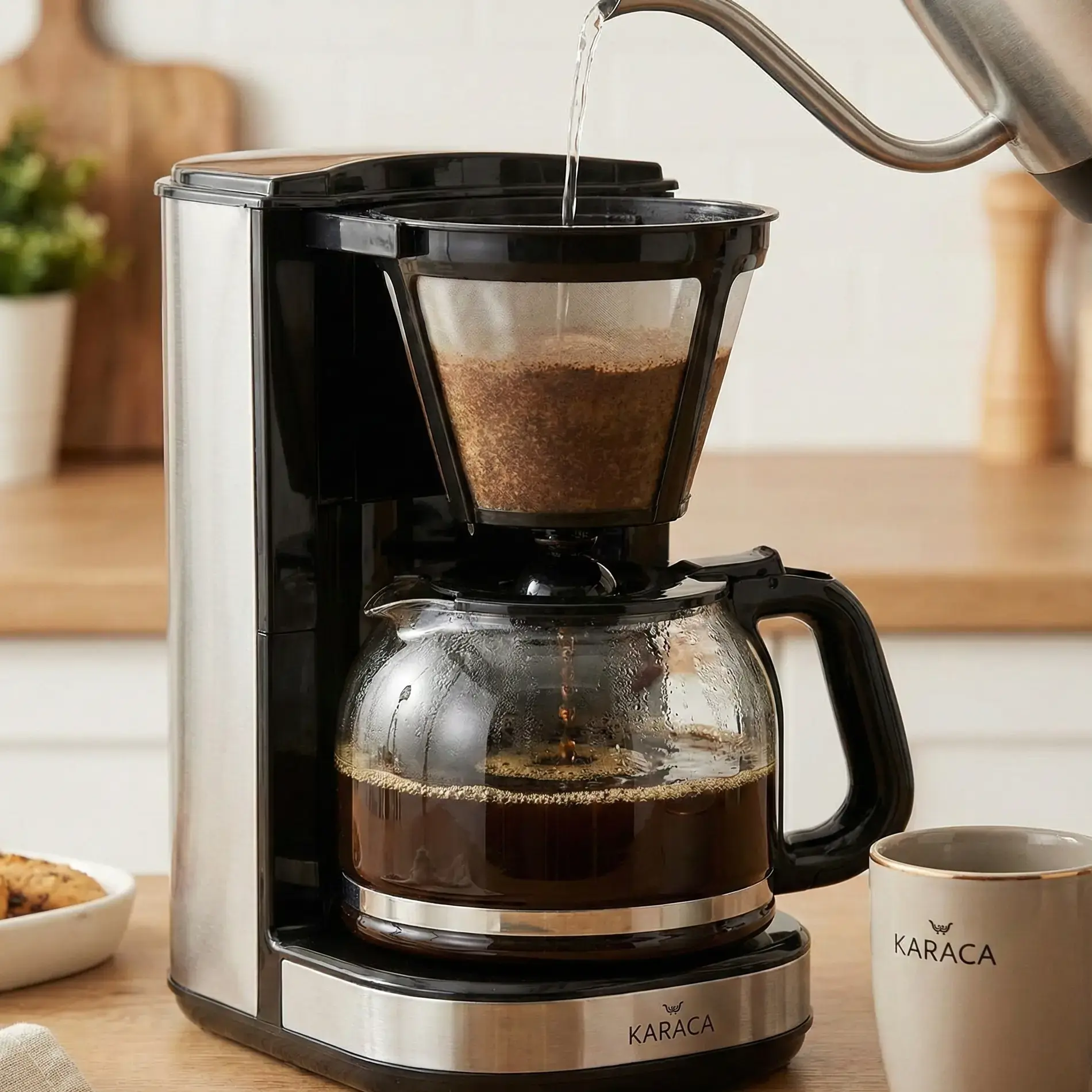 Filtre Kahve Makinesi ile Filtre Kahve Yapımı