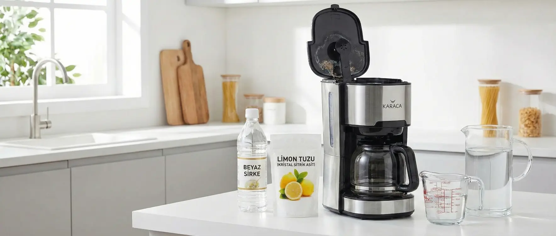 Filtre Kahve Makinesi Kireç Temizliği Nasıl Yapılır?